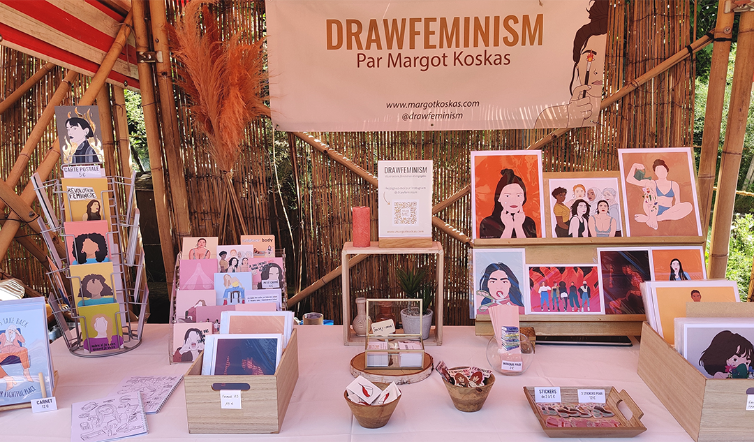 stand illustration drawfeminism la cite fertile